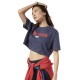 Linear Logo Crop Tee