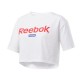 Reebok Linear Logo Crop Tee