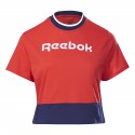 Te Linear Logo Crop Tee