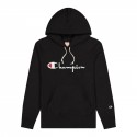 Reverse Weave Script Logo Hooded Sweatshirt