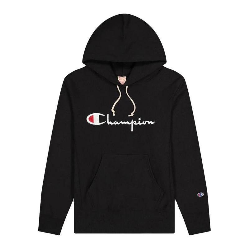 Champion Reverse Weave Script Logo Hooded Sweatshirt