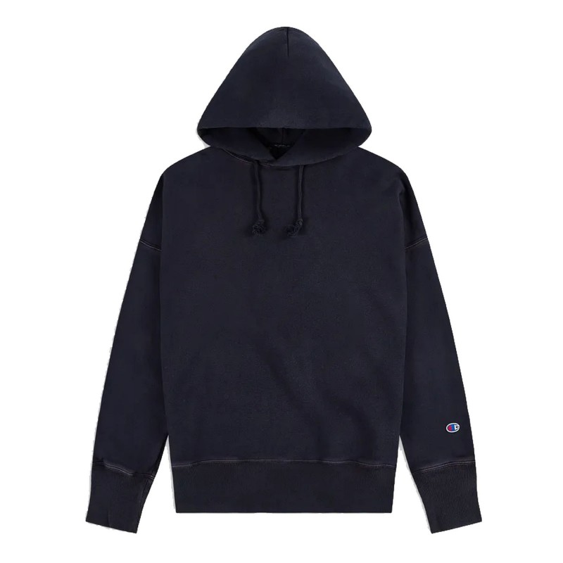 Champion Reverse Weave Small Logo Hooded Sweatshirt