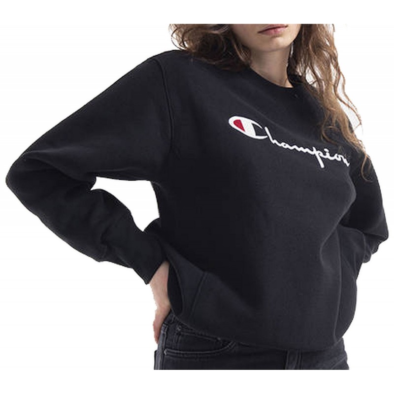 Champion Reverse Weave Script Logo Crewneck Sweatshirt