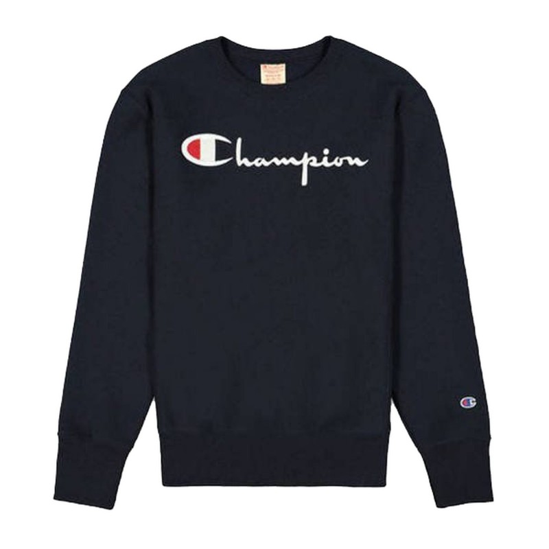 Champion Reverse Weave Script Logo Crewneck Sweatshirt