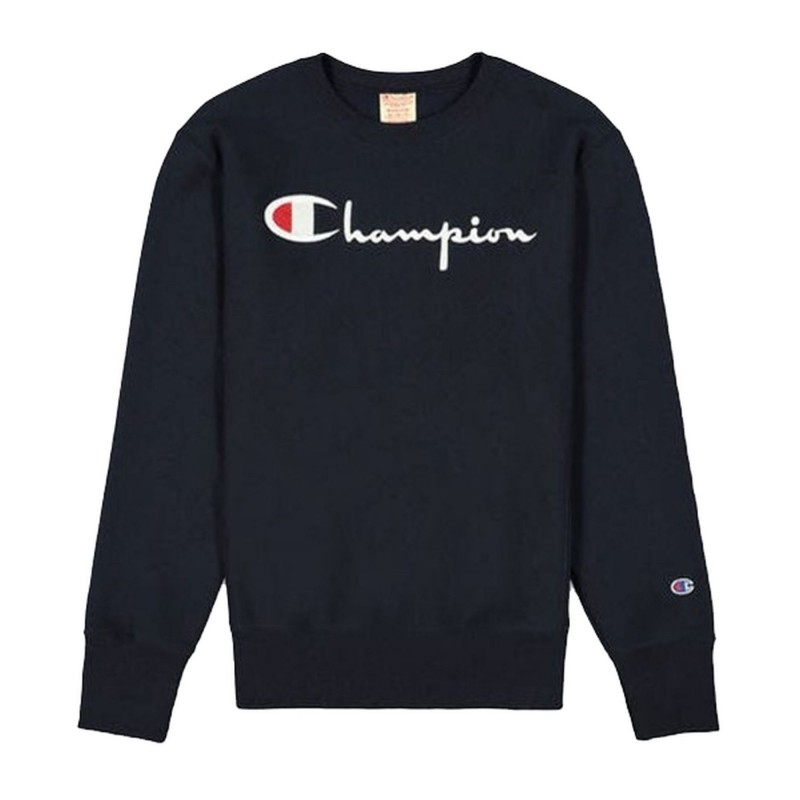 Champion Reverse Weave Script Logo Crewneck Sweatshirt