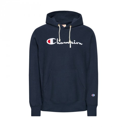 Champion Reverse Weave Script Logo Hooded Sweatshirt