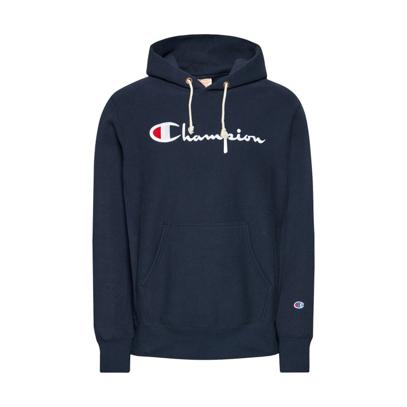 Champion Reverse Weave Script Logo Hooded Sweatshirt