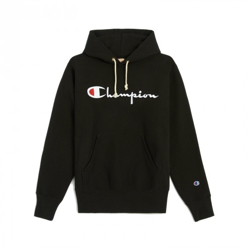 Champion Reverse Weave Script Logo Hooded Sweatshirt