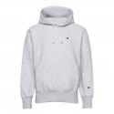 Reverse Weave Small Logo Hooded Sweatshirt