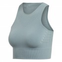 Warp Knit Crop Top