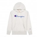 Reverse Weave Script Logo Hooded Sweatshirt
